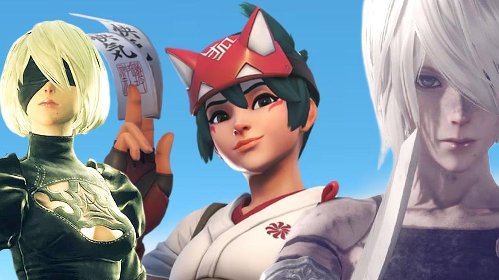 Overwatch x NieR collaboration accidentally revealed early with first look at skins