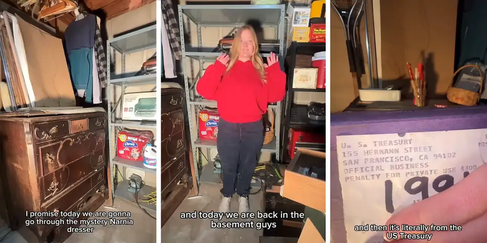 “It’s sealed. It’s from 1991”: Woman buys house for only $97,000. Then she stumbles upon a “Narnia dresser”