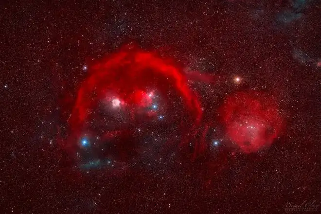 Orione si tinge di rosso: la spettacolare foto astronomica