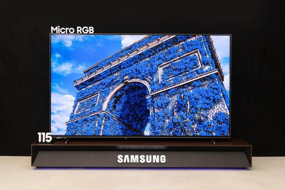 Samsung has launched its first Micro RGB TV with improved color accuracy