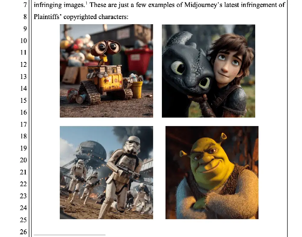 Disney and Universal sue Midjourney for making AI ripoffs of their biggest characters