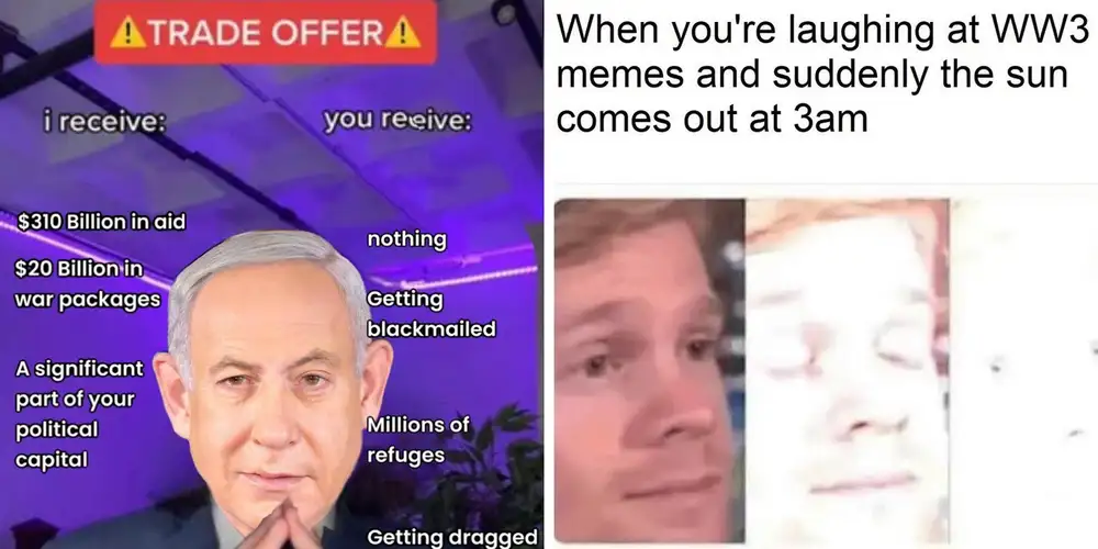 Israel launched an attack on Iran and everyone’s doomposting through it: 26 memes