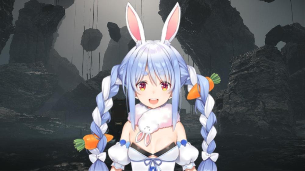 VTuber Usada Pekora “embarrassed” after finding herself in Death Stranding 2