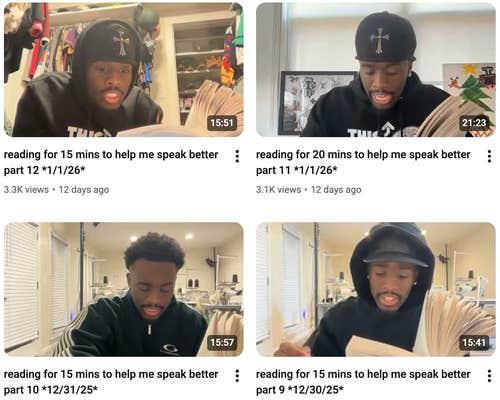 “I wanted to articulate myself better”: Kai Cenat explained why he started reading books every day